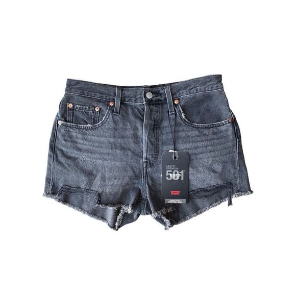 Levi's Premium 501 HIGH RISE WOMEN'S SHORTS - Picture 4 of 8